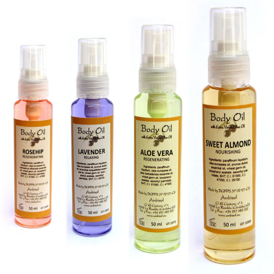 Body/massasje Oil Spray